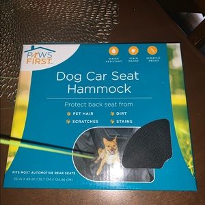 Dog car seat hammock